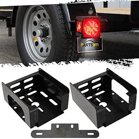 heavy duty metal mounting brackets for trailer lights|trailer hitch plug mounting bracket.